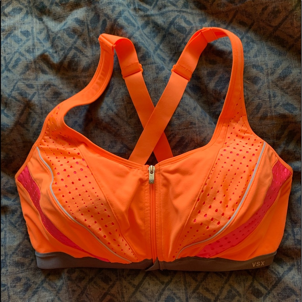 Victoria’s Secret zip front Sports Bra